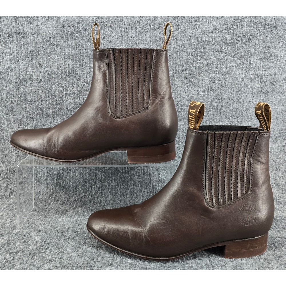 Aguila Mexican Chelsea Boots Mens 11.5 (29 Mex) Brown Leather Mexico Western